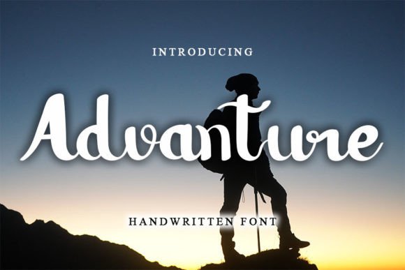 Advanture: A Delicate Script Font