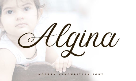 Algina: A Handwritten Typeface That Breathes Quiet Confidence