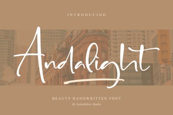 Andalight – Elegant Script Font
