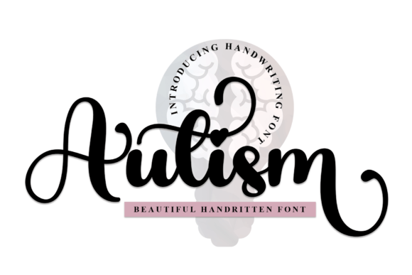 Autism: A Delicate Handwritten Font for Digital Brand Identity