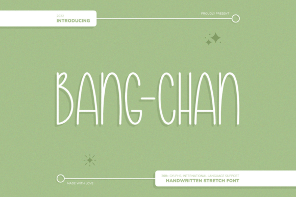 Bang Chan: A Friendly Font for Creative Campaigns