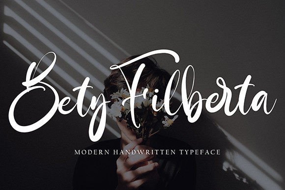 Bety Filberta: A Handwritten Font for Editorial Design