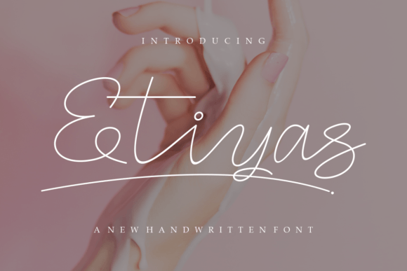 Etiyas: A Stylish Script Font