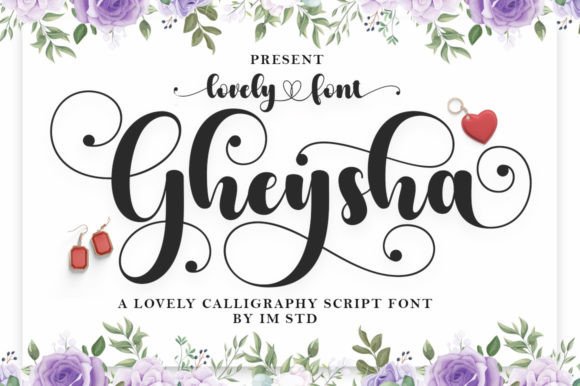 Gheysha: A Handwritten Font for Editorial Design
