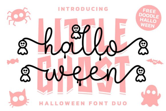 Halloween Ghost Duo Font Review
