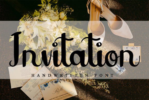 Invitation: A Delicate Handwritten Font