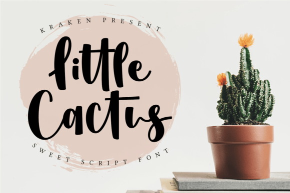 Little Cactus Font for Web Design