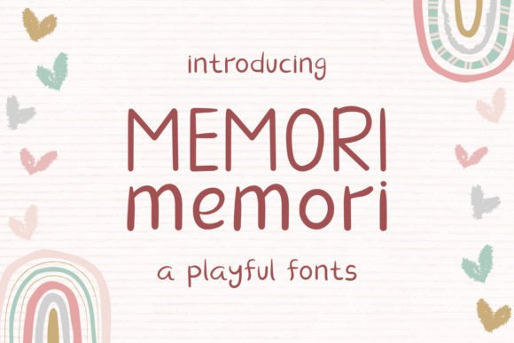 Memori: A Joyful Font for Creative Projects