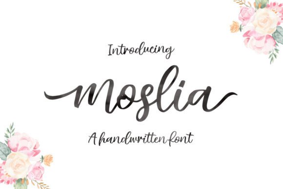 Moslia: A Script Font for Modern Design