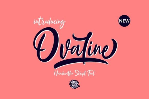 Ovaline: A Bold Script for Creative Projects