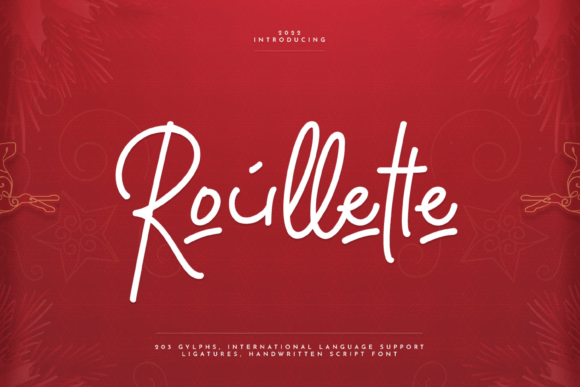 Roullette Font Review