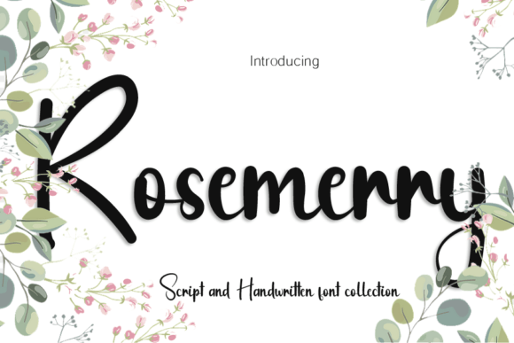 Script Font for Editorial Design