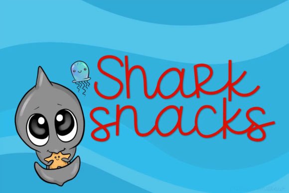 Shark Snacks: A Font That Adds Personality