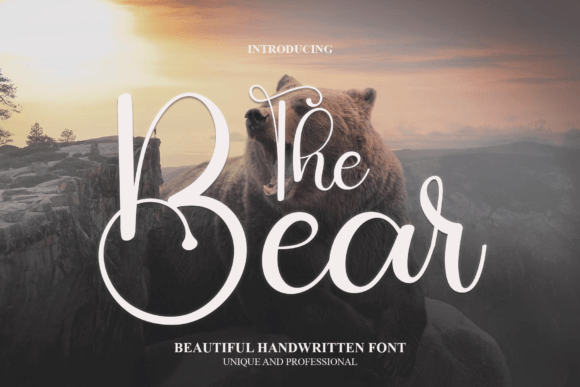 The Bear: A Feminine Script Font That Elevates Your Brand