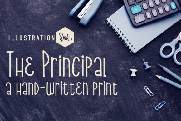 The Principal: A Friendly Handwritten Font