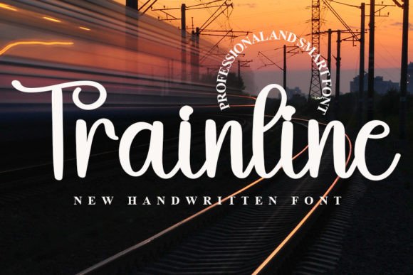 Trainline: A Professional Handwritten Font