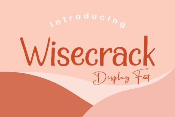 Wisecrack Font: Bold and Beautiful